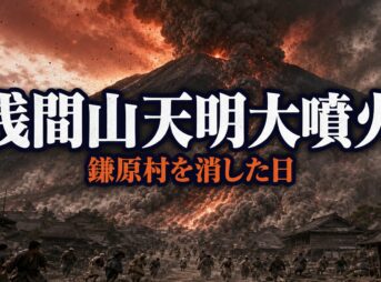 浅間山天明大噴火とは｜鎌原村を消した火砕流と天明の飢饉