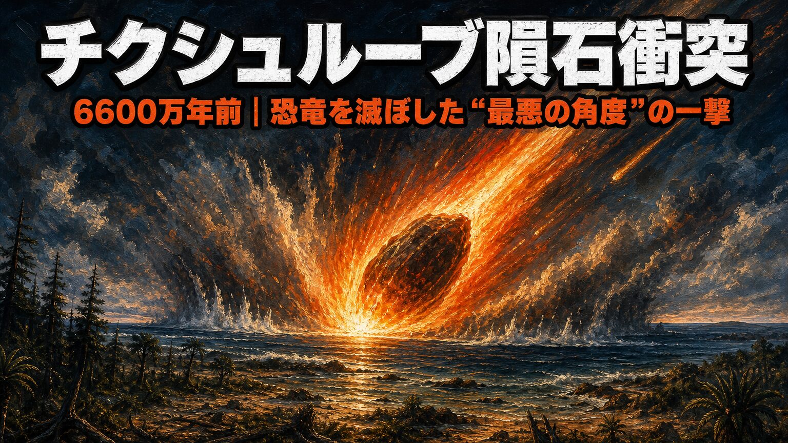 チクシュルーブ隕石衝突とは｜恐竜を滅ぼしたクレーターは“今も見える”のか