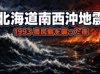 北海道南西沖地震とは｜奥尻島を5分で襲った津波と青苗の火災