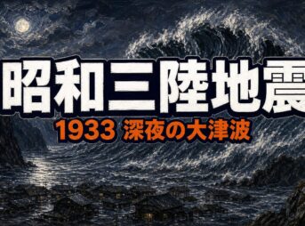 昭和三陸地震とは｜深夜の三陸を襲った大津波と田老の悲劇