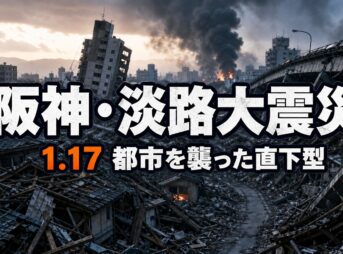 阪神・淡路大震災とは｜死者6434人・震度7が初めて記録された日