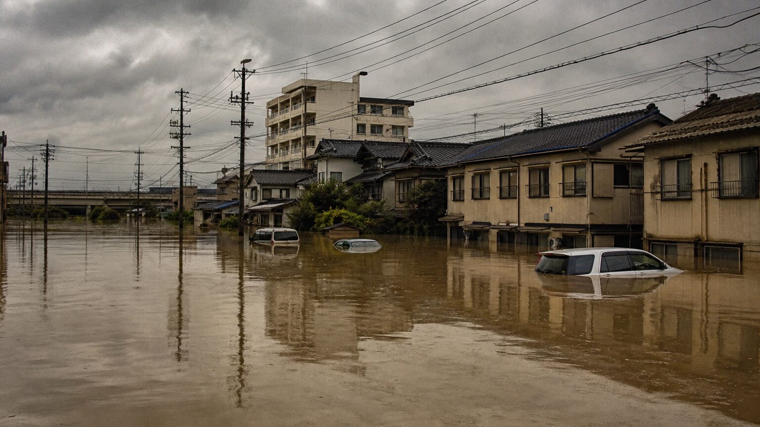 東海豪雨の被害|新川決壊と街の水没