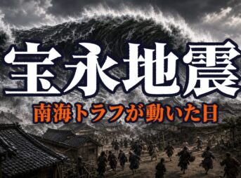 宝永地震とは｜南海トラフ最大級・死者2万人と富士山噴火を呼んだM8.6