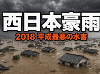 西日本豪雨とは｜死者245人・平成最悪の水害と線状降水帯の真実