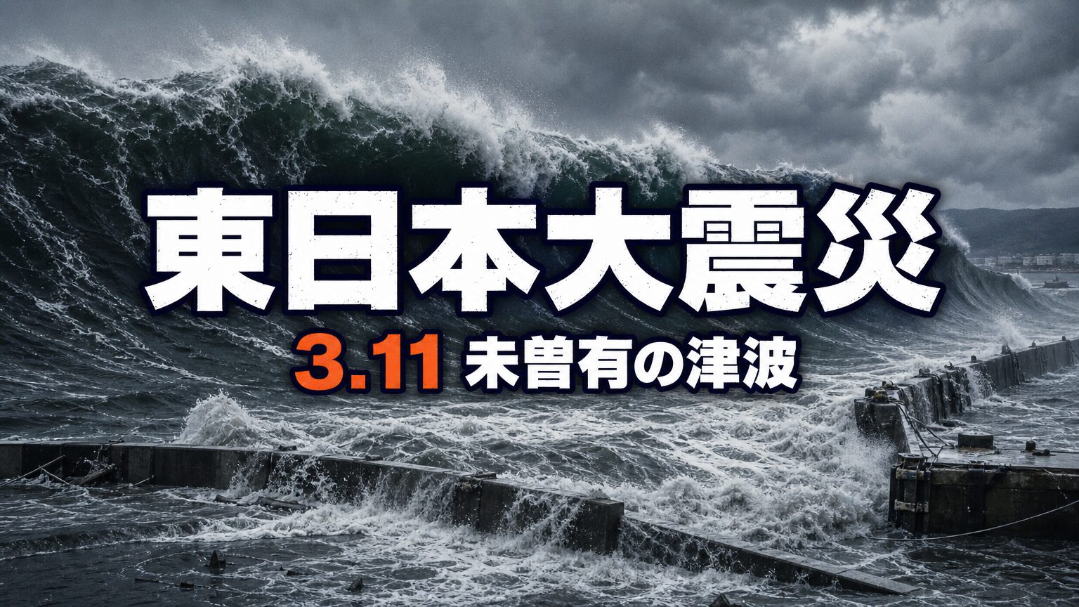 東日本大震災とは｜M9.0・死者行方不明2万人超を奪った3.11の真実