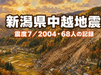 新潟県中越地震とは？震度7・死者68人と92時間の奇跡をわかりやすく解説
