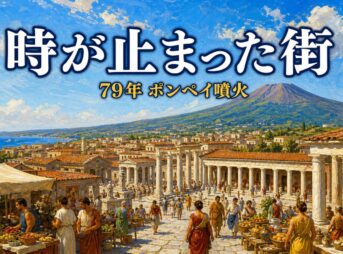 ポンペイ噴火とは｜逃げ延びた人・石膏像の真実・2000年前の最期の記録