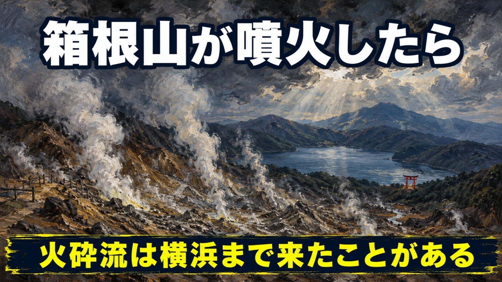 箱根山が噴火したら何が起きる？