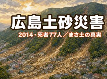 広島土砂災害（2014）とは？死者77人と「まさ土」の真実をわかりやすく解説