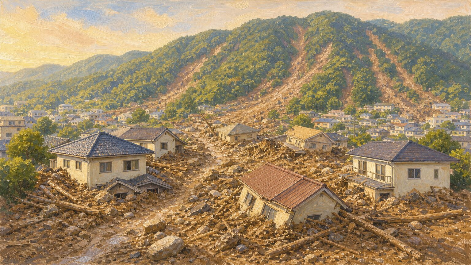 広島土砂災害の死者と被害の全体像