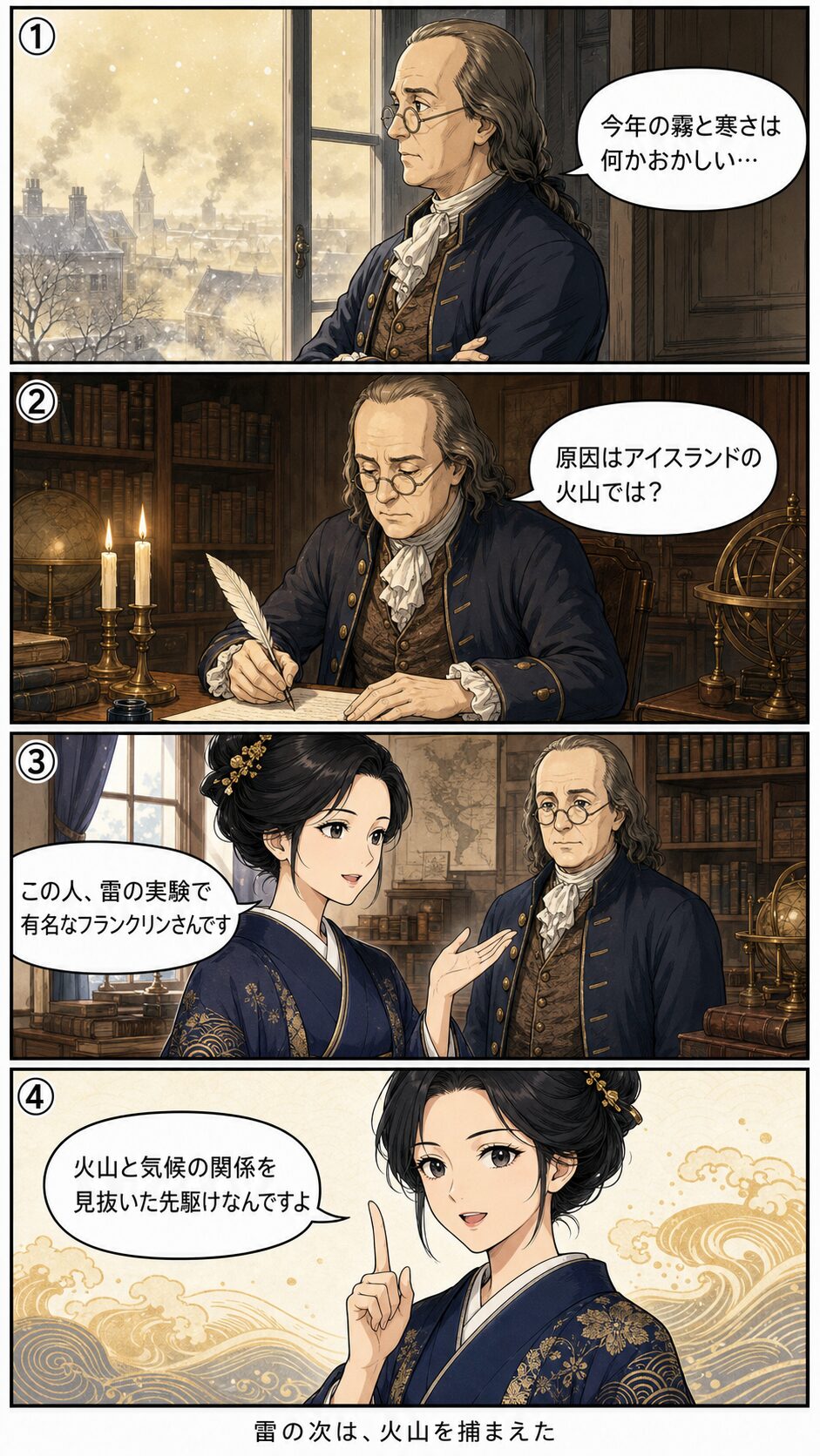 ラキ噴火と浅間山噴火|1783年、地球の裏と表で起きたダブルパンチ