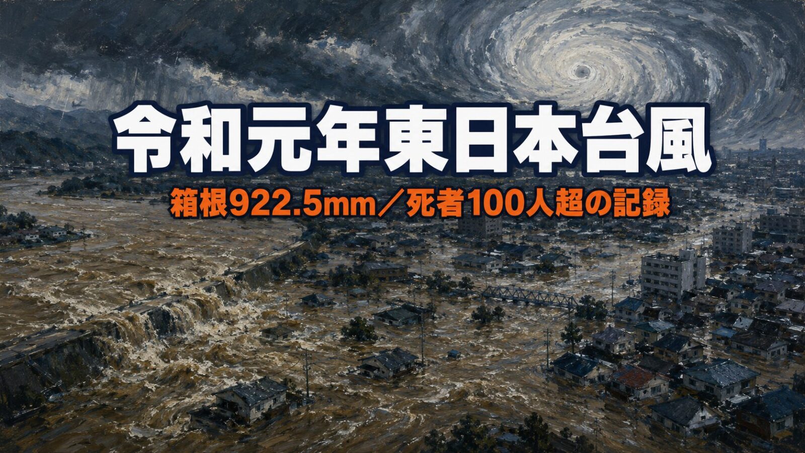 令和元年東日本台風（台風19号）の被害